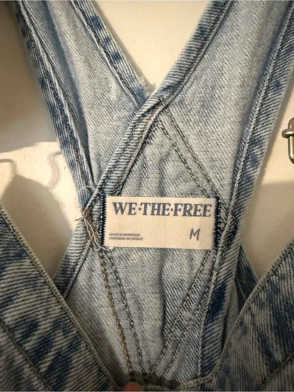 Free People Ziggy Denim Overall Shorts